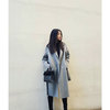[김설희] MUSÉE Manet Wool cashmere blended coat - gray