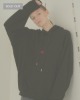[배윤영 착용] Gram noir oversize hoodie _ Black