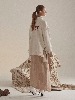 [전효성 착용] Rothko Cashmere Blend Oversized Logo Knit_Ecru Ivory