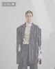 [김연아,임수향,배윤영 착용] Daphne Sleeve Pointed Jacket _ Navy Stripe