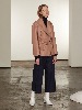 [정소민,박유나,차예련,김보라,정유진 착용] Matisse Lambs Leather Rider Jacket_Coral Beige