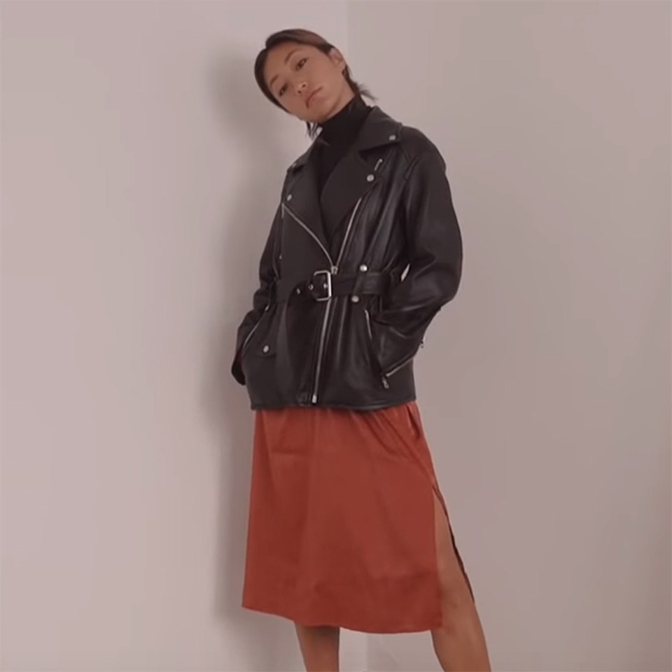 [다샤킴] Matisse Lambs Leather Rider Jacket_Zet Black