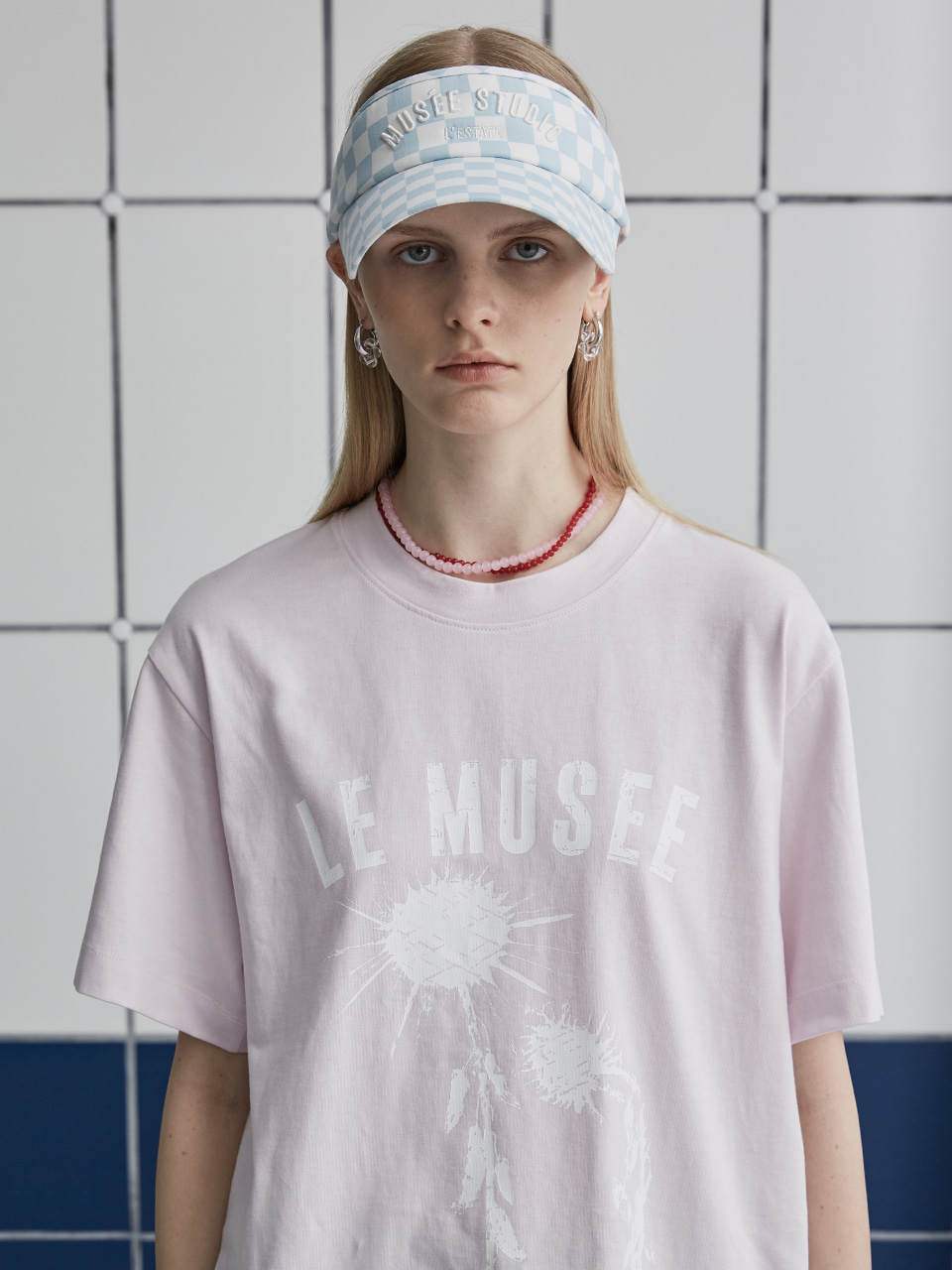 FLEUR LE MUSEE Print T-shirt_Pink
