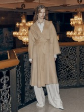 [CASHMERE 30%] MAGOT Cashmere Blended Handmade Coat_Creamy Camel