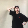 [김보라] MUSÉE Minimal Logo T Shirts - Black