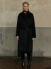 [SIGNATURE] MANET Cashmere Blended Wool Coat_Deep Black