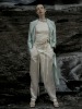 [COLLECTION][모니카 착용]FAURES Wrap Asymmetric Cut-Out String Trousers_White